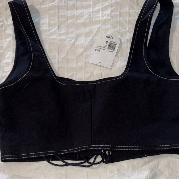 Forever 21 Lace-Up top Brand New - Picture 4 of 6